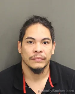 Mugshot of STEVEN ANTHONYABREU ROMERO booked in Orange County, Florida on April 21, 2026