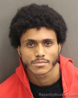 Mugshot of LAVORIS TERRELL JR BARBER booked in Orange County, Florida on April 21, 2026
