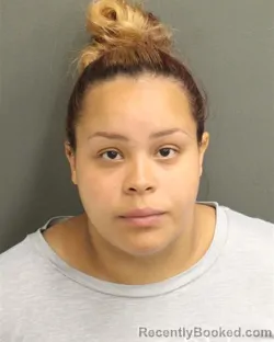 Mugshot of PAOLA NICOLE SIERRA booked in Orange County, Florida on April 21, 2026