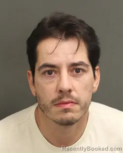Mugshot of DIEGO NICOLAS RODRIGUEZ booked in Orange County, Florida on April 21, 2026