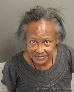 Mugshot of JUNE DELORIS BRIGGS booked in Orange County, Florida on April 21, 2026