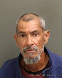 Mugshot of JUAN B ALMANZARGONZALEZ booked in Orange County, Florida on April 21, 2026
