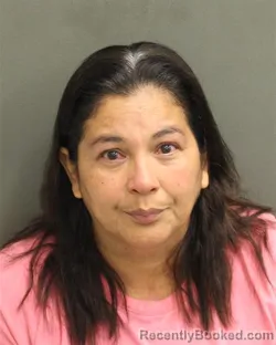 Mugshot of YAMILET COROMOTO GONZALEZ booked in Orange County, Florida on April 22, 2026