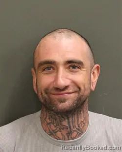 Mugshot of JAMES DAVIDAUGUSTU BODKIN booked in Orange County, Florida on April 22, 2026
