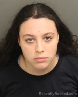 Mugshot of SHAUDAY JOSEPHINE GALLO booked in Orange County, Florida on April 22, 2026