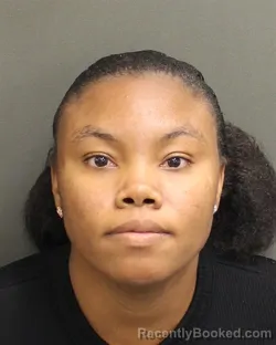 Mugshot of EPHTANISSA SONIA ETIENNE booked in Orange County, Florida on April 23, 2026
