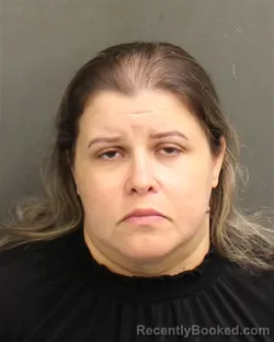 Mugshot of DELMARA PINTO booked in Orange County, Florida on April 23, 2026