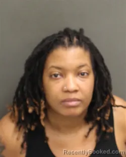 Mugshot of PORCHA SHAURICE WILLIAMS booked in Orange County, Florida on April 23, 2026