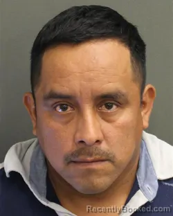 Mugshot of DANIEL SANCHEZLOPEZ booked in Orange County, Florida on April 23, 2026