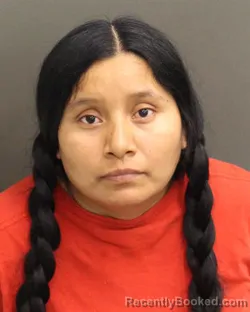 Mugshot of MARILINA GOMEZAGUILAR booked in Orange County, Florida on April 23, 2026