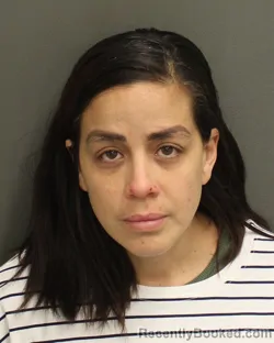 Mugshot of KLARIANNA GARZAROPAZ booked in Orange County, Florida on April 23, 2026
