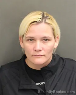 Mugshot of YANET IZQUIERDOMORALES booked in Orange County, Florida on April 24, 2026