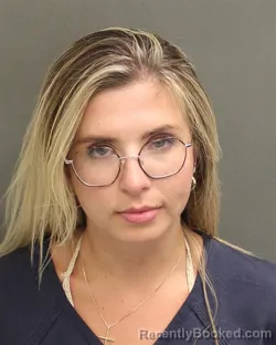 Mugshot of KENDALL CORINNE HANCOCK booked in Orange County, Florida on April 24, 2026