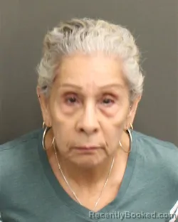 Mugshot of NORA PRISCILLA CARDONA booked in Orange County, Florida on April 24, 2026
