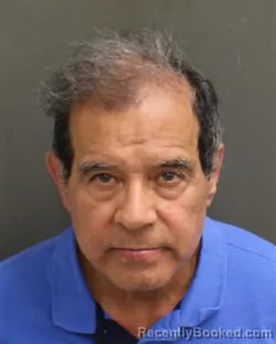 Mugshot of RUBEN PEREZPEREZ booked in Orange County, Florida on April 24, 2026