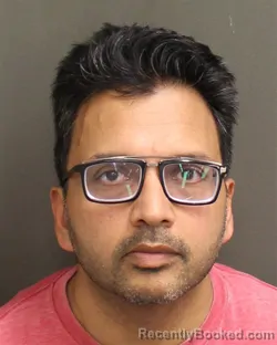 Mugshot of CHANDAN GOEL booked in Orange County, Florida on April 24, 2026