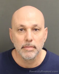Mugshot of ELIEZER MONTALVO booked in Orange County, Florida on April 24, 2026