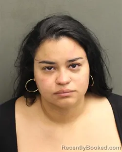 Mugshot of PRISCILA MARIETT FLORESROMERO booked in Orange County, Florida on April 24, 2026