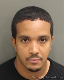 Mugshot of GIOVANNI JULIAN SANTIAGOGARCIA booked in Orange County, Florida on April 25, 2026