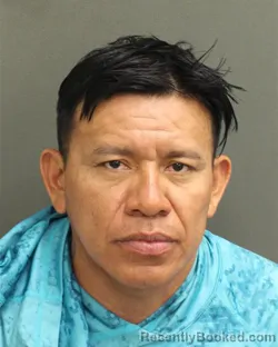 Mugshot of DIEGO YOVVANY GOMEZMENDEZ booked in Orange County, Florida on April 25, 2026