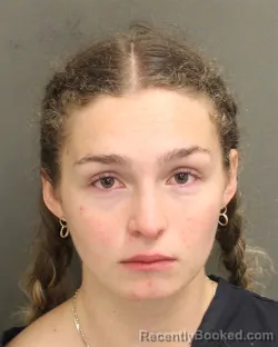 Mugshot of CHLOE ELIZABETH SELF booked in Orange County, Florida on April 25, 2026