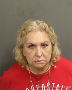 Mugshot of LUCILENE A ADAS booked in Orange County, Florida on April 25, 2026