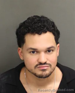 Mugshot of DIEGO ENRIQUE GARCIAARRIETA booked in Orange County, Florida on April 25, 2026