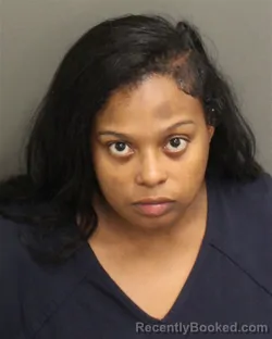 Mugshot of SHAYLA INDIA BALDWIN booked in Orange County, Florida on April 25, 2026