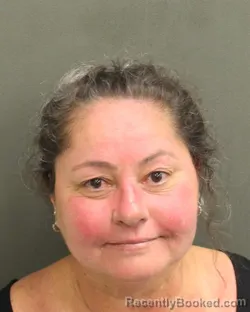 Mugshot of CRISTIANE MARIAPINHEIR PINTO booked in Orange County, Florida on April 26, 2026