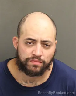 Mugshot of JUAN CRESPO booked in Orange County, Florida on April 26, 2026