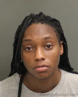 Mugshot of TEERRA MYSHA MATTHEWS booked in Orange County, Florida on April 26, 2026