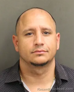 Mugshot of LUIS ENRIQUE JR VERA booked in Orange County, Florida on April 26, 2026