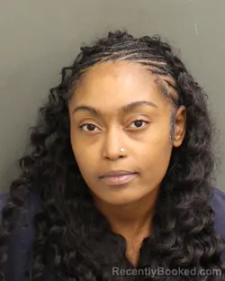 Mugshot of KEYANA RONNAE JACKSON booked in Orange County, Florida on April 28, 2026
