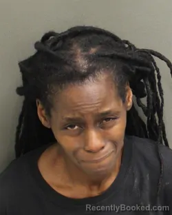 Mugshot of LAVANIA AGNES BROWN booked in Orange County, Florida on April 28, 2026