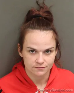 Mugshot of SAMANTHA MARIE JOHNSTON booked in Orange County, Florida on April 28, 2026