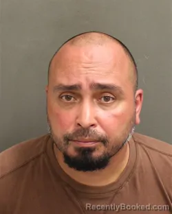 Mugshot of NATANAEL OJEDA booked in Orange County, Florida on April 28, 2026