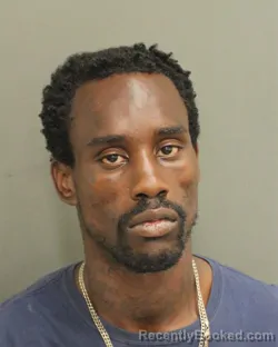 Mugshot of DEONTRAY GERICO JACKSON booked in Orange County, Florida on April 28, 2026