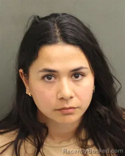 Mugshot of MARIA ALEJANDRA CASALLASGONZALEZ booked in Orange County, Florida on April 28, 2026