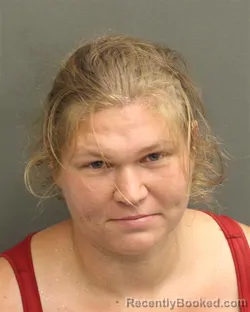 Mugshot of SHELBY RAE JACKSON booked in Orange County, Florida on April 29, 2026