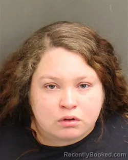 Mugshot of VICTORIA NICOLE SAMBOY booked in Orange County, Florida on April 29, 2026