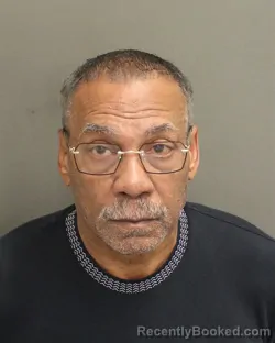 Mugshot of ALFONSO MARIO SANTIAGO booked in Orange County, Florida on April 29, 2026