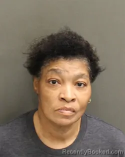 Mugshot of FRANCINE STAPLETON booked in Orange County, Florida on April 30, 2026
