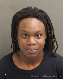 Mugshot of ANYIAH JAVIA STREETER booked in Orange County, Florida on April 30, 2026