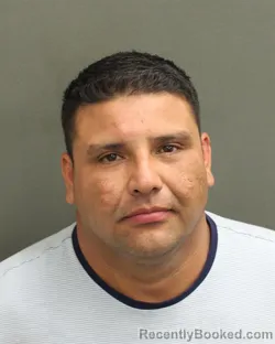 Mugshot of GERARDO JOSE NUNEZRAMIREZ booked in Orange County, Florida on April 30, 2026