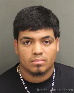 Mugshot of JOSE FABIAN FLORESMEZA booked in Orange County, Florida on April 30, 2026