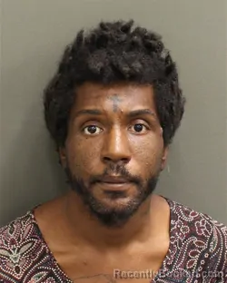 Mugshot of RASHARD RAY SLOAN booked in Orange County, Florida on May 1, 2026
