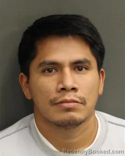 Mugshot of ANGEL JOEL MAYANGAROJAS booked in Orange County, Florida on May 1, 2026