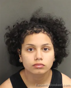 Mugshot of ANTONELLA DEAGRELA PENA booked in Orange County, Florida on May 2, 2026