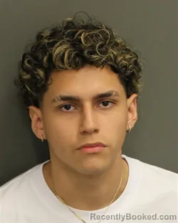 Mugshot of FRANCCESCO ANDRE SORIAREYES booked in Orange County, Florida on May 3, 2026