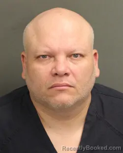 Mugshot of LEONARDO ALI CASTILLOSUAREZ booked in Orange County, Florida on May 3, 2026